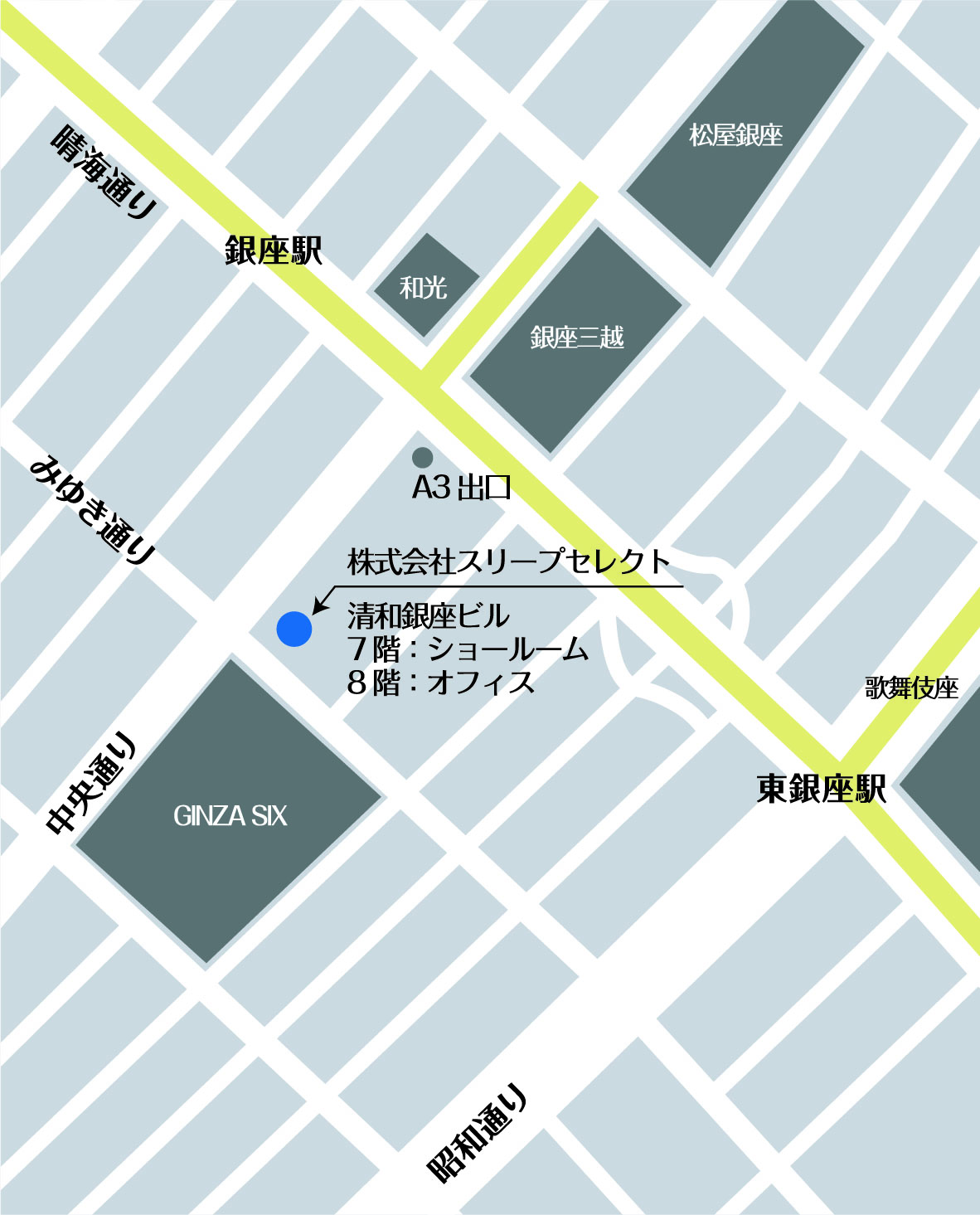 ショールームアクセス